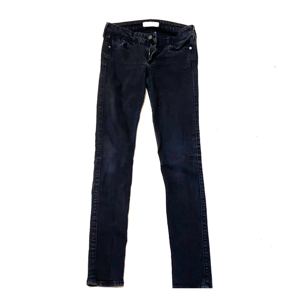 black skinny jeans!